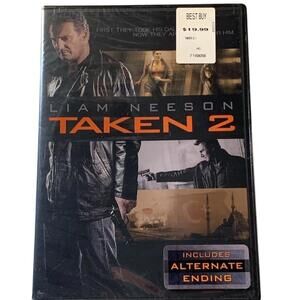 Taken 2 DVD Liam Neeson Action Thriller Alternate Ending 2012